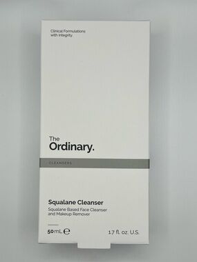 NWT / NIB THE ORDINARY Squalane Cleanser Hydrating Makeup Remover 1.7oz